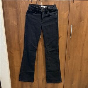Wrangler Q Baby Cowgirl Cut Black Bootcut Jeans